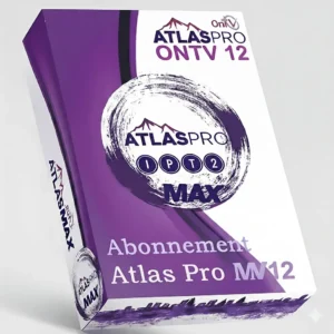 Atlas Pro ONTV Code Abonnement 12 Mois 12 Mois (2 Ecrans)