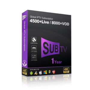 Subtv Abonnement IPTV Premium 12 mois